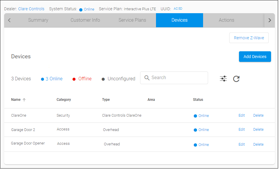 Overhead Door OHD Anywhere Driver Release Notes